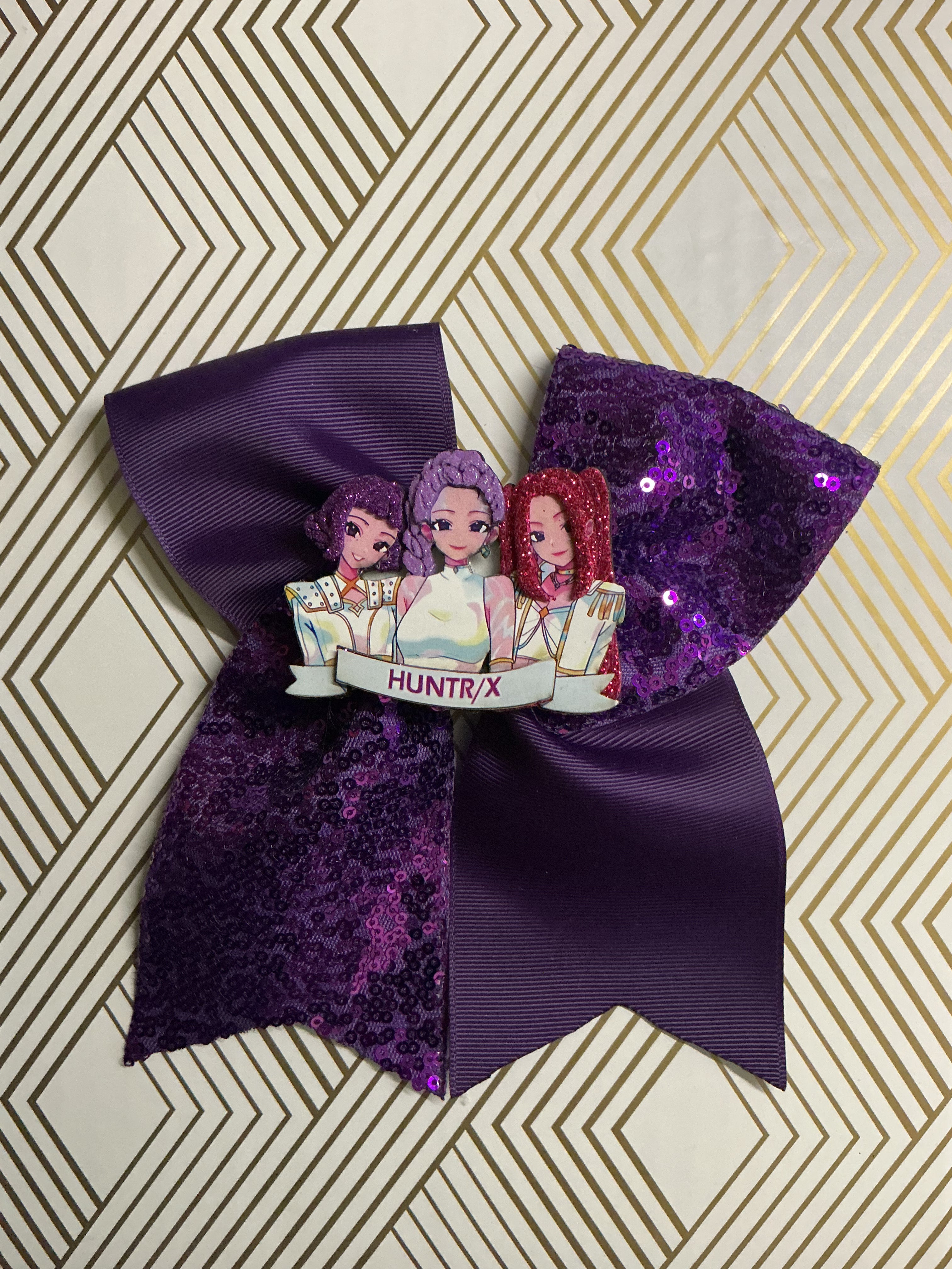 Huntrix cheer bow