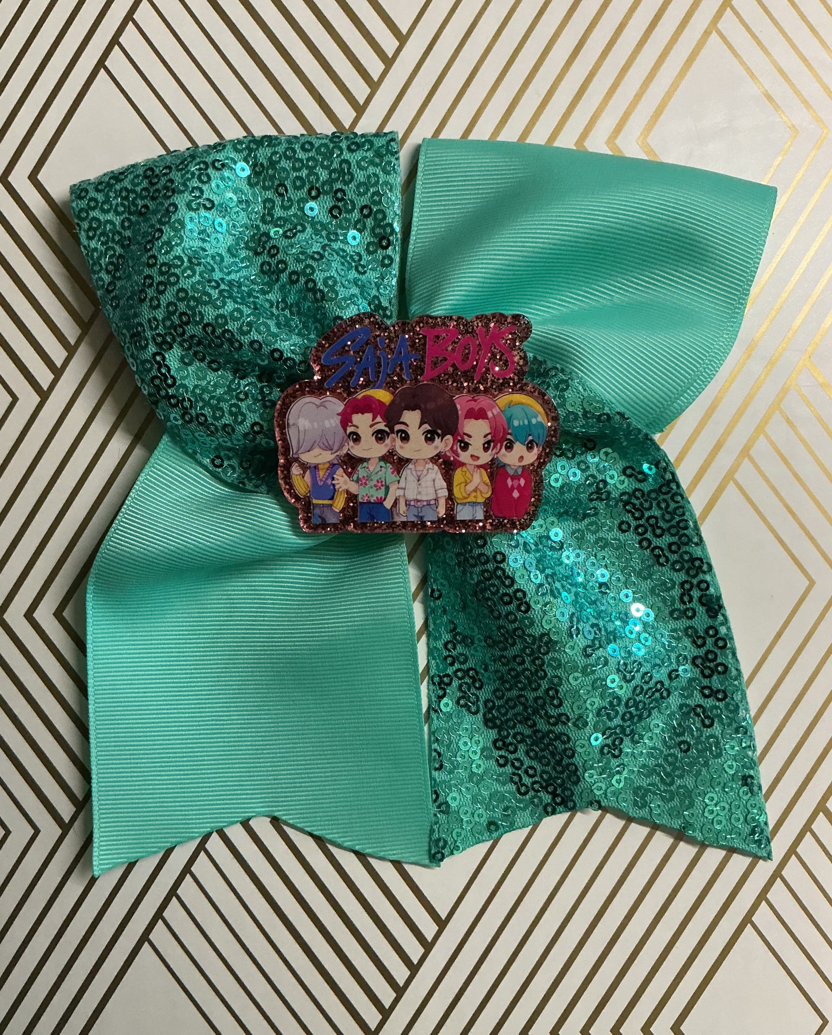 Saja boys cheer bow