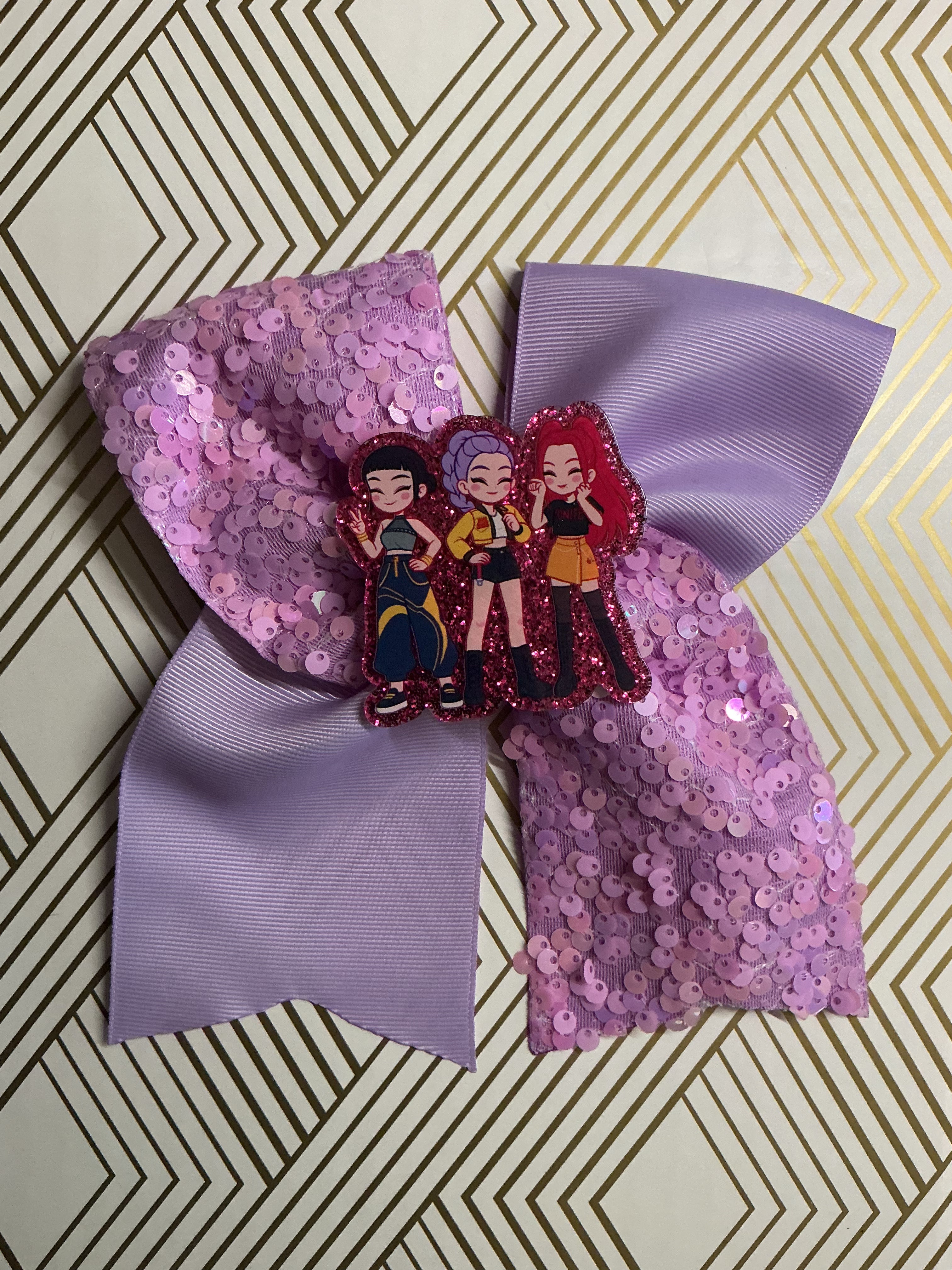 Huntrix cheer bow